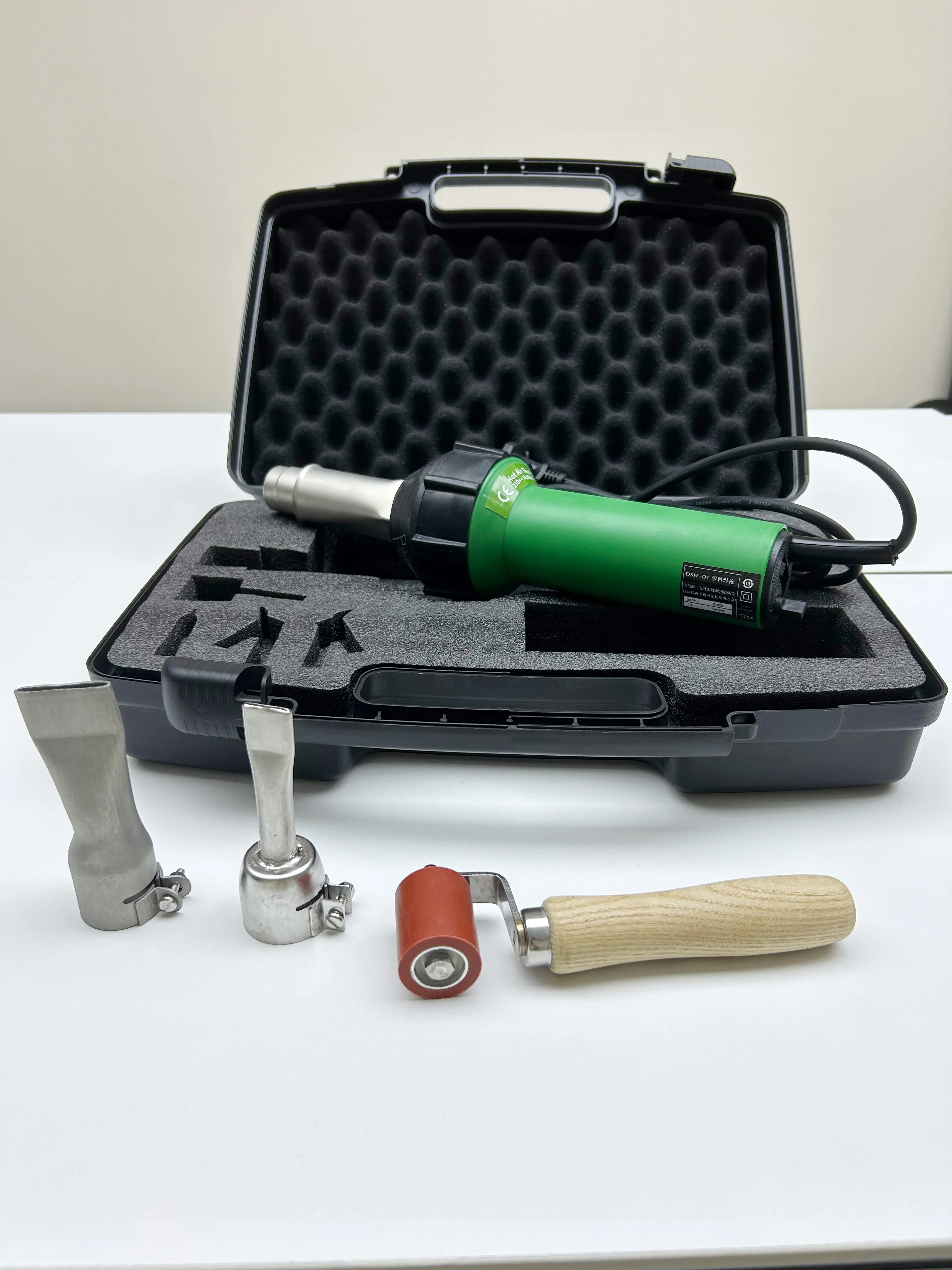 Pistola Ad Aria Calda WELDY HT1600 1600W - Saldatrice Per Plastica PVC, TPO - Termoregolabile
