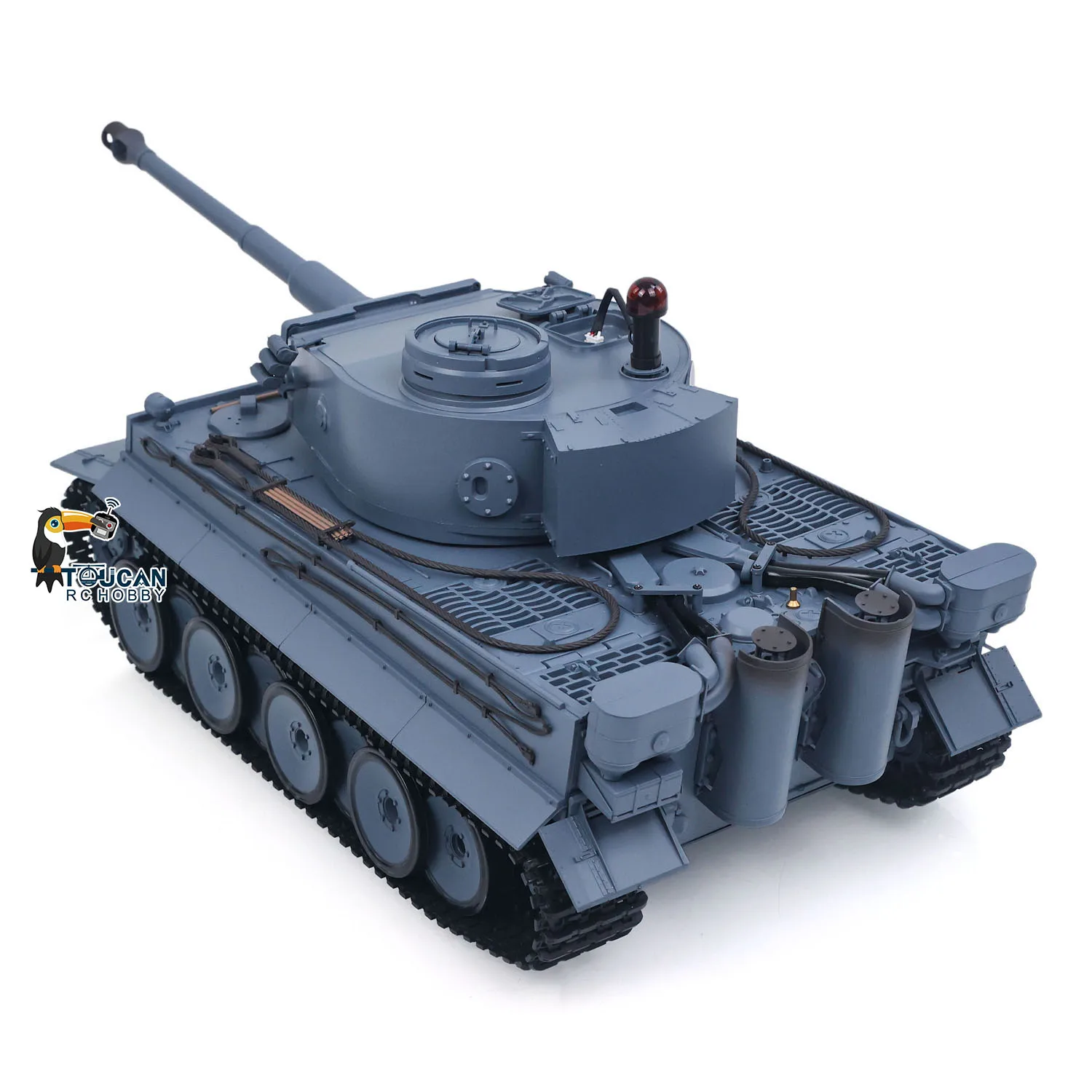 Char RC 1/16 Tiger I avec fumée, BB, combat IR, tourelle 360°