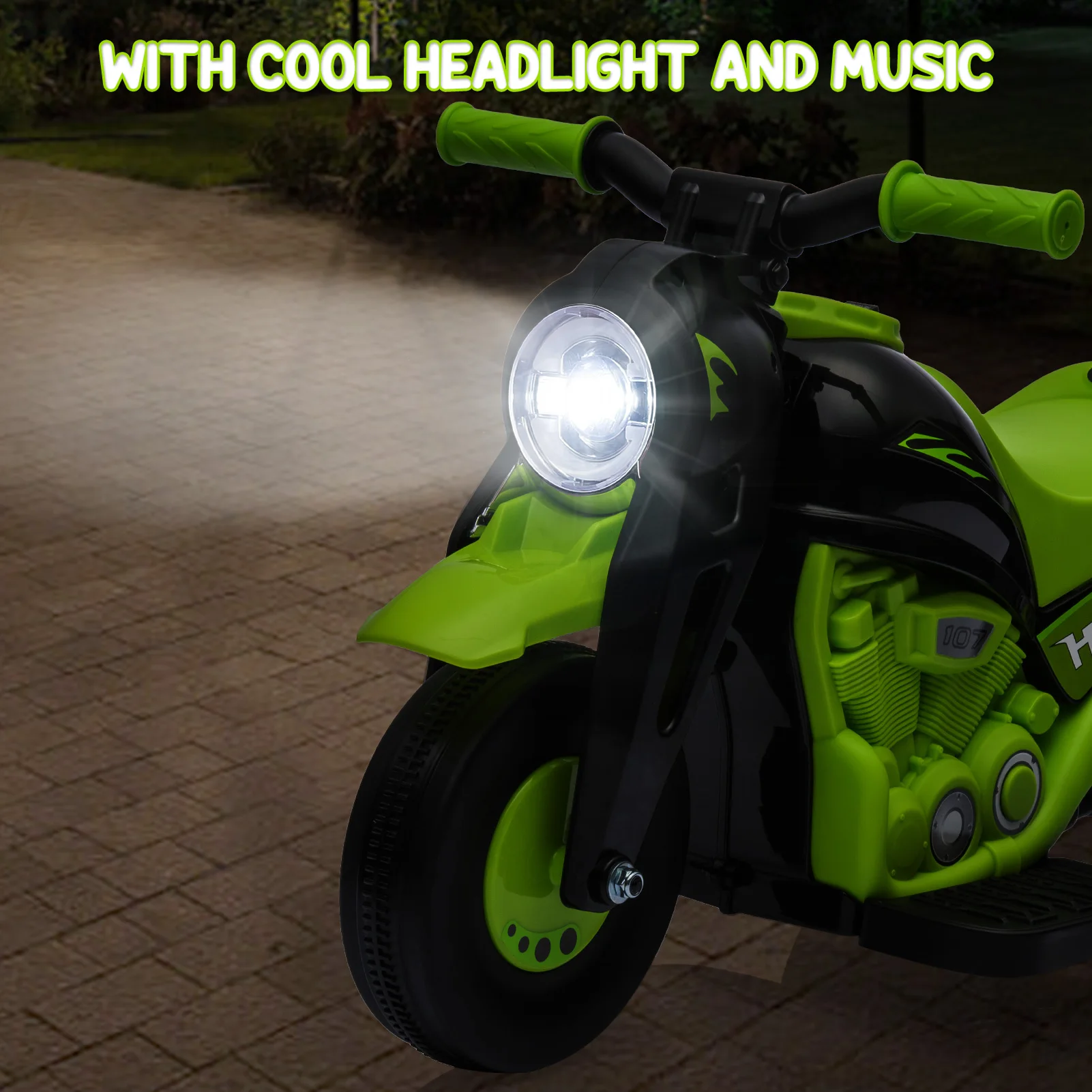 Kids Electric Bubble Motorcycle 5
