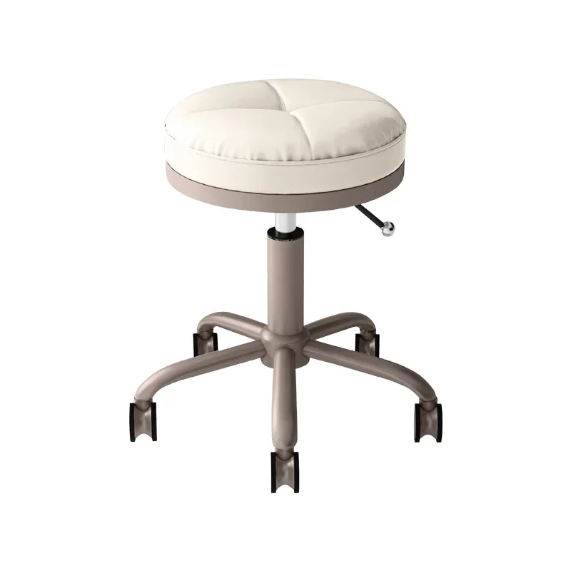 

Beauty stool, barber shop, round stool, home makeup chair, lifting, rotating pulley, hairdressing chair