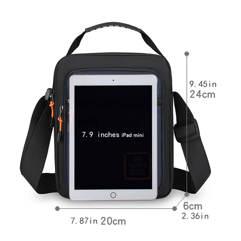 Men's Retro Shoulder Bag - Multi compartment Fashion Crossbody Bag, Perfect for Office or Leisure Use, Gift for Husband or Boyfr