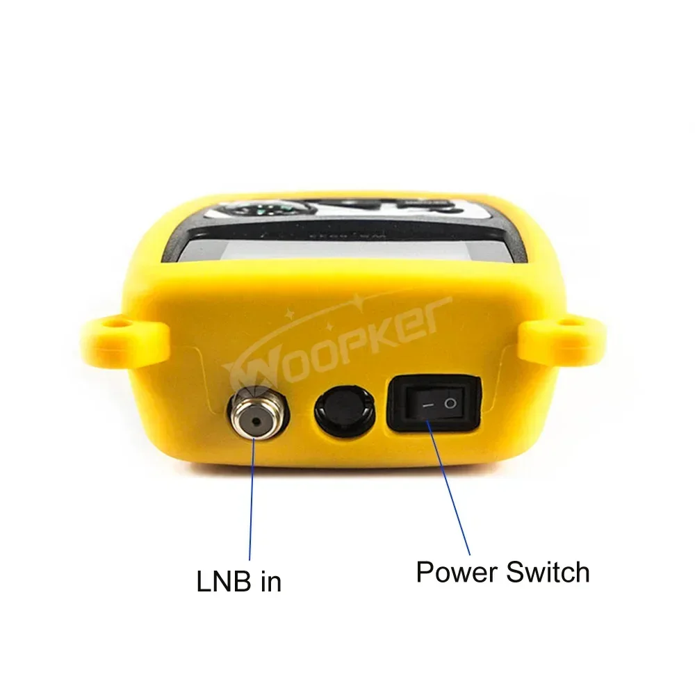 Woopker WS 6933 Digital HD Satelliten Satellite Finder DVB S2 /S FTA C&KU Sat-Finder with Compass Konwerter