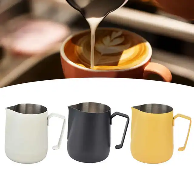 450 Ml -Es Tej Habosító Kancsó Megvastagodott Csésze Hegyes Kifolyóval Kávé Kávézó Tartozék - Image 6