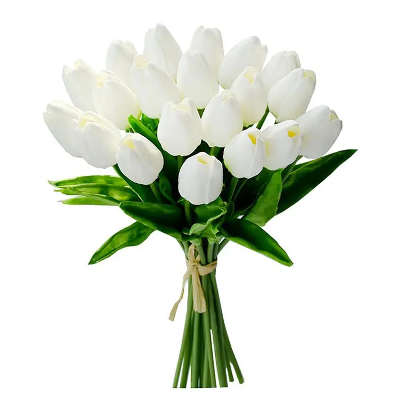 Real Touch Artificial Tulip Bouquet 4