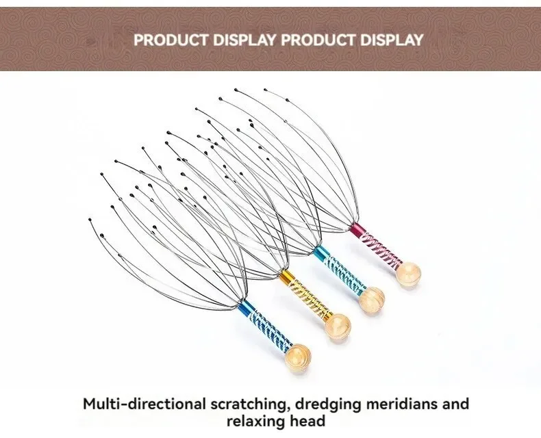 Durable Head Massager