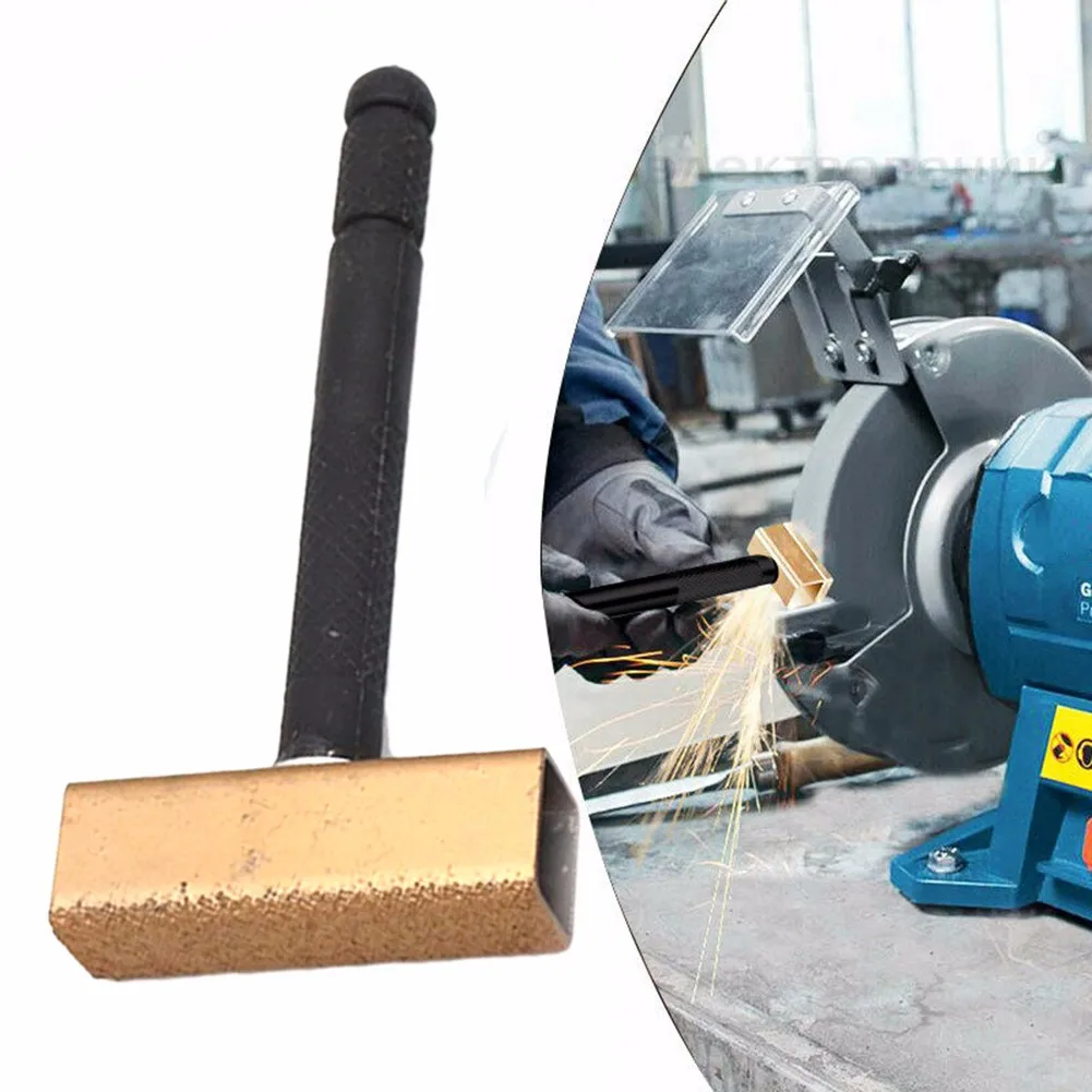 

Deburring Dresser Grinding Wheels Diamond Discs Dressing Grinder Hand Held Heavy-duty Knurled Re-shapes Repair