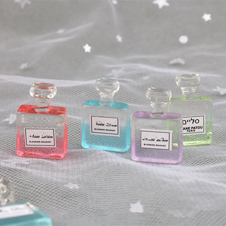 6 Pcs Mini Fake Perfum Toy For Dolls Toy Doll House Decoration Accessory