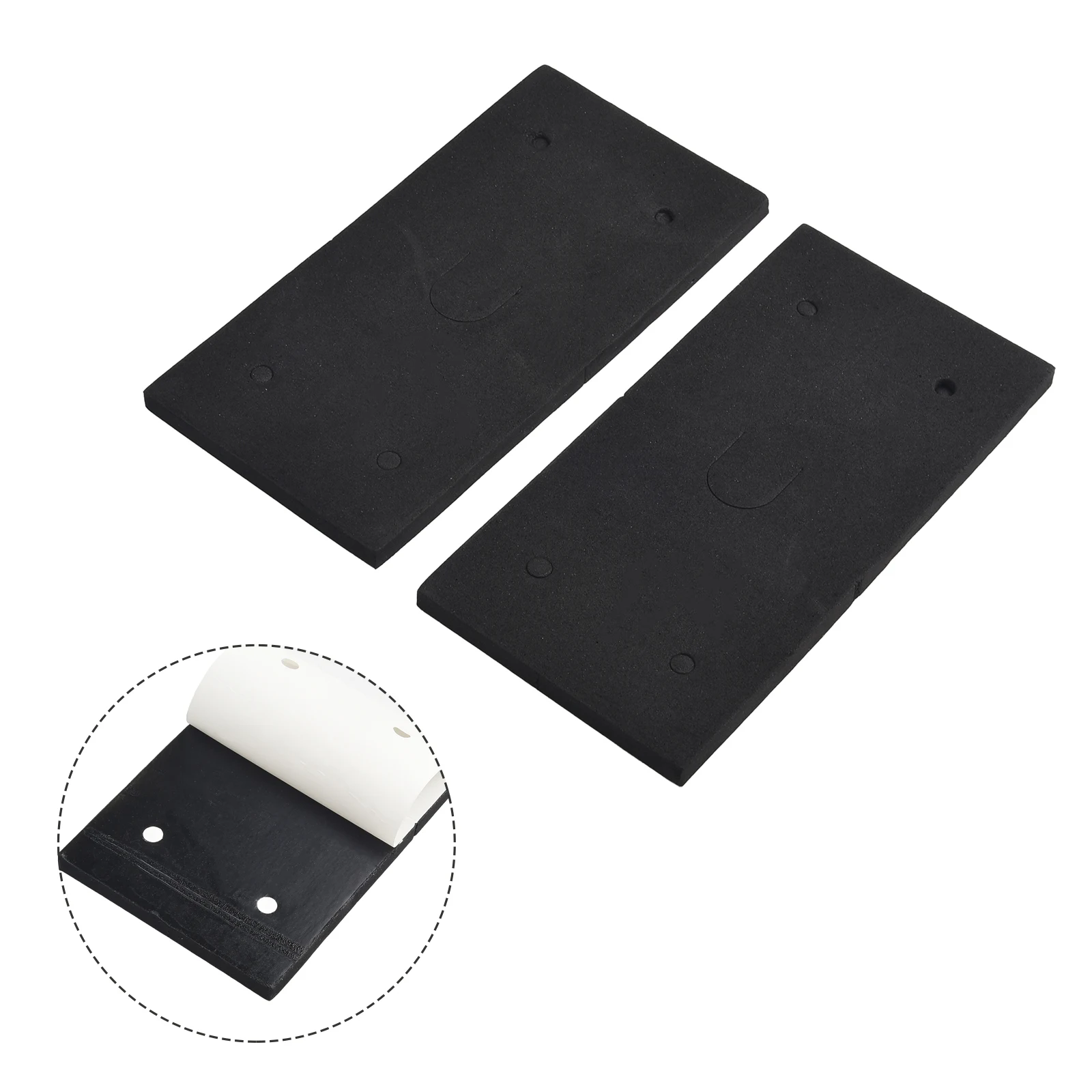 

High Quilaty Accessories Brand New Sander Back Pads Square Machine For Makita 9035 Replacement Sandpaper 2 Pcs