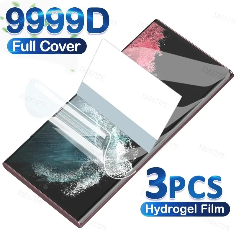 

3Pcs Screen Protector Hydrogel Film For Vivo Y21S Y31 Y21 Y20 Y20S Y20i Y53S Y33S Y12S Y11S X100 Pro V29e Y33t china Y78t Y100A