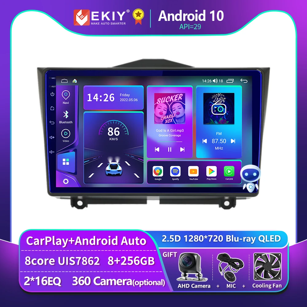 

EKIY T900 For LADA Granta Cross 2018 - 2023 Car Radio Multimedia Video Player Navigation Android Auto CarPlay Receiver 2 Din DVD