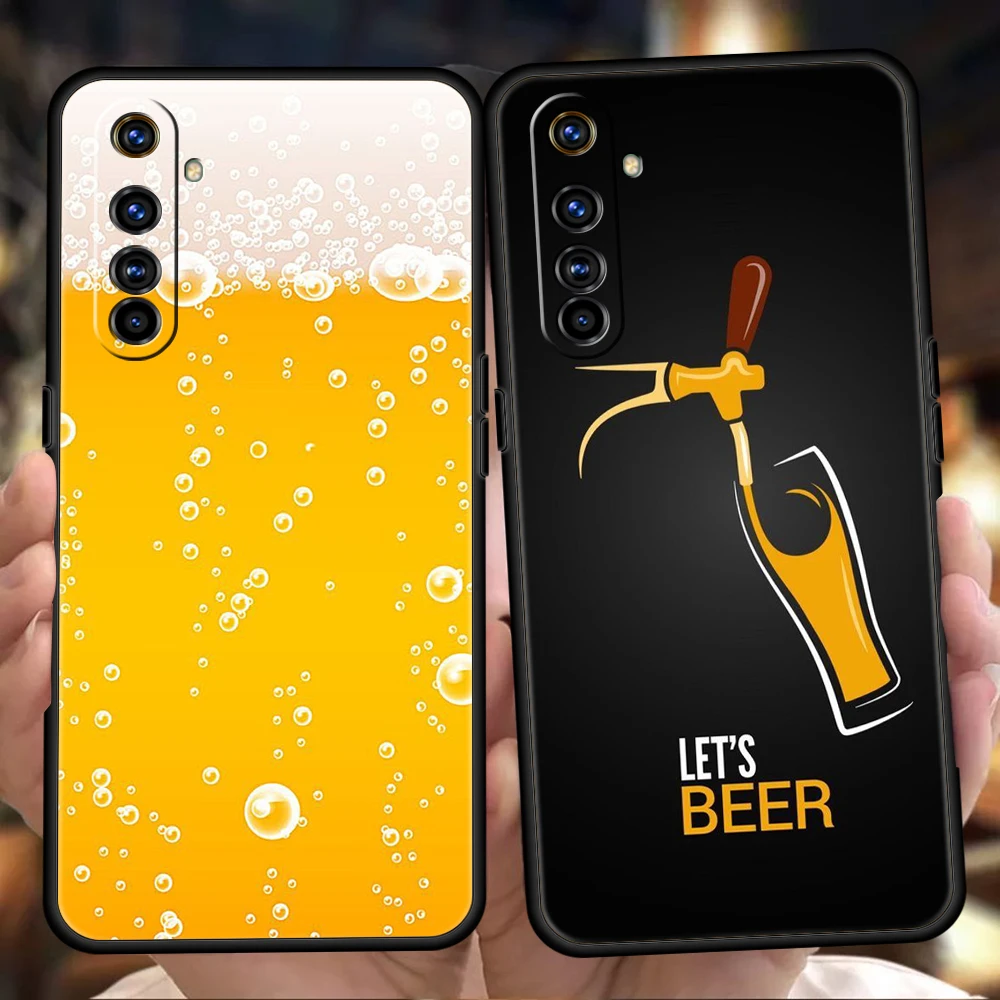 Beers Alcohol Bubble Silicone Phone Case