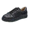 Spring and Autumn Big Size New Flat Casual Glitter Lace-up Low Top Sports Shoes Women Shoes Zapatos De Mujer Sneakers 5
