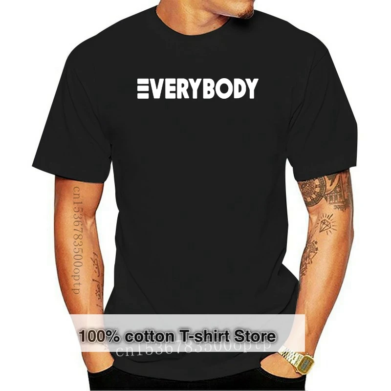 

Logic Everybody Logo Rap Music American Rapper Mens Black T-Shirt Size S to 3XL