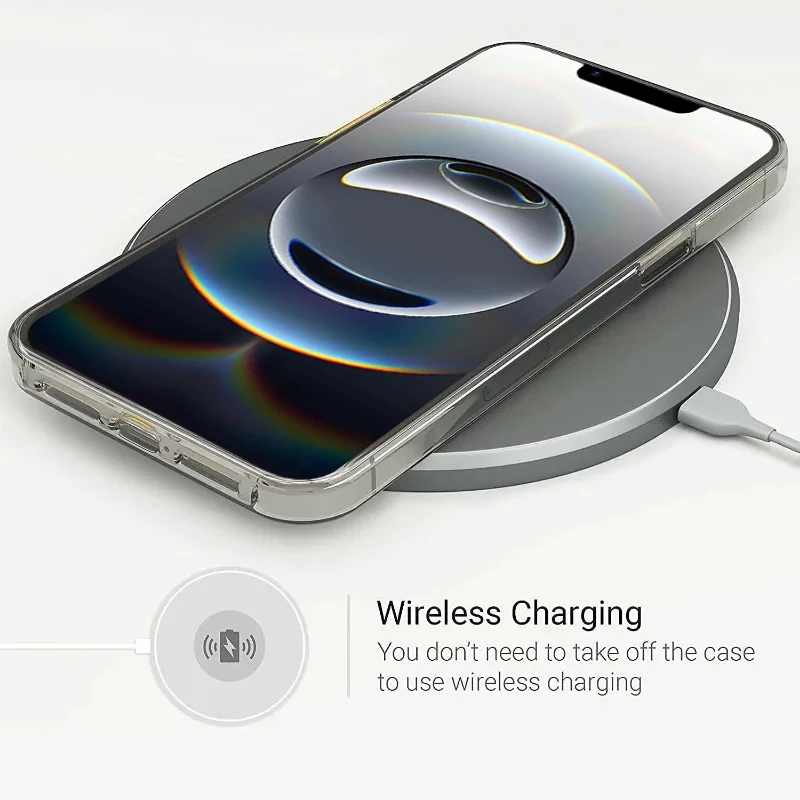 Transparent 360 Full Body Protective Phone Case - PC+TPU Material