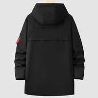 13XL 12XL Plus Size Jacket Men Long Jacket Coat Autumn Winter Thick Fleece Jackets Male Fashion Casual Windbreaker Coats 2