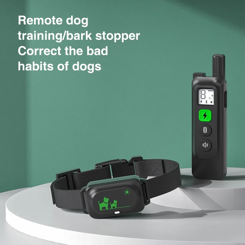 Image showcasing New-Control-Dog-Training-Collar-Help-Behavior-Aids-Anti-Barking ...