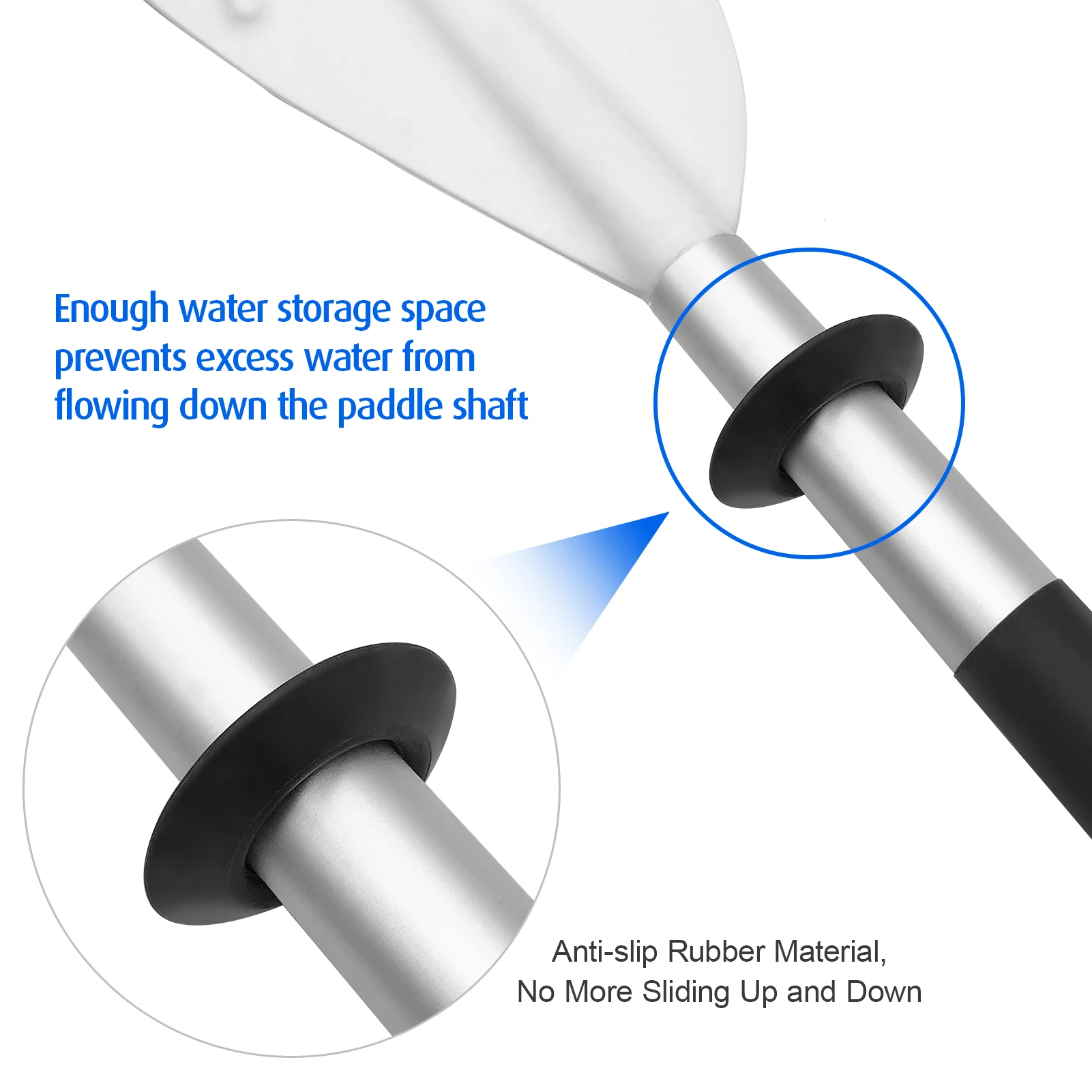 4 piece Universal Kayak Paddle Drop Ring Kayak and canoe Paddle Kayak access