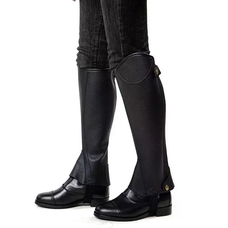 Equestrian Leggings Microfiber Horse Riding Boots Cover Body Protectors Horse Equipment For Rider Equipment