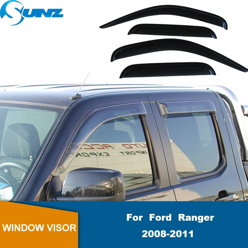 

Side Window Deflectors For Ford Ranger 2008 2009 2010 2011 Side Window Visor Deflector Weather Shields Sun Rain Visor Guards