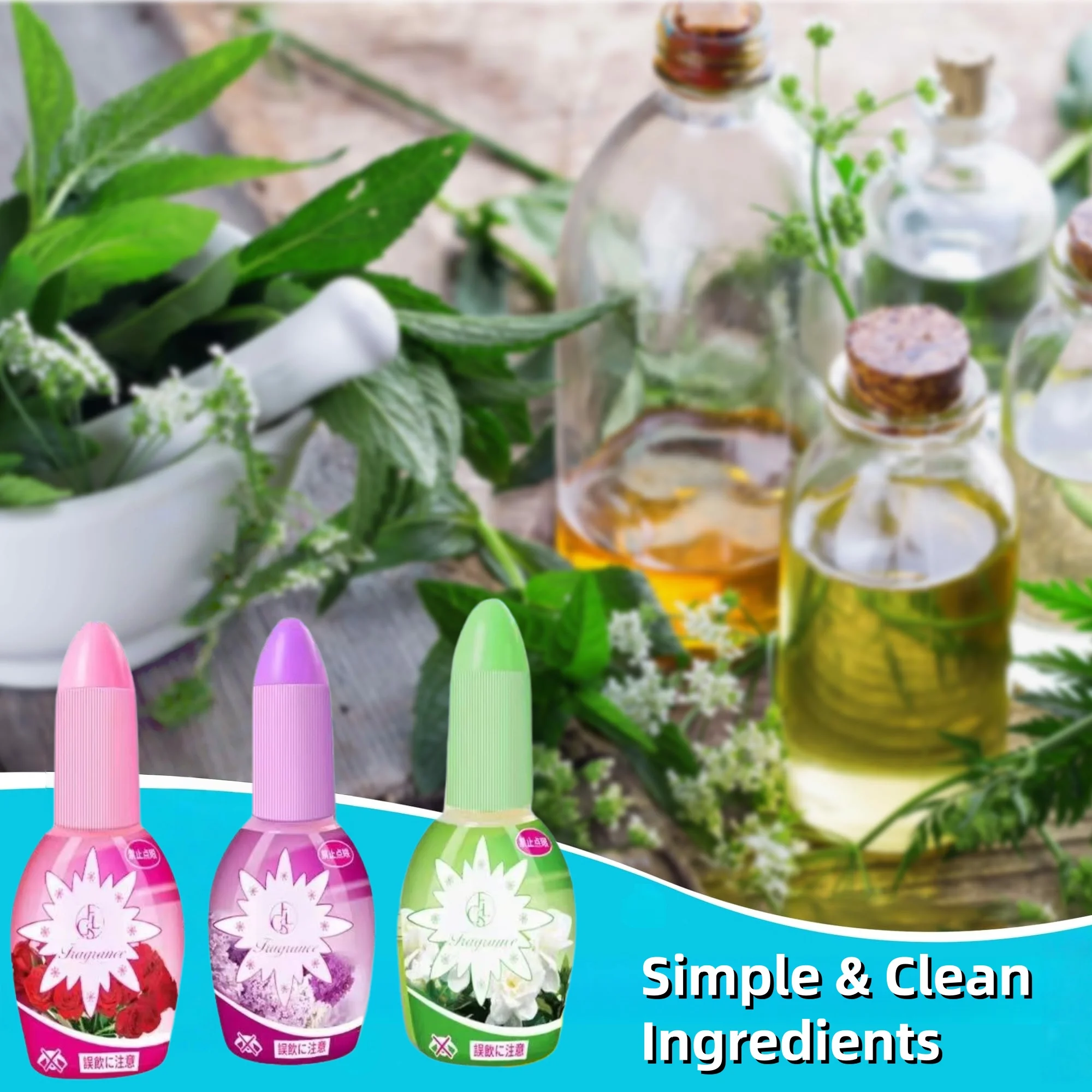 Deodorante Liquido Concentrato Avanzato per Bagno Elimina Bromo, Essenza Monodose, Rinfrescante Potente per WC, Profumo per la Casa - immagine 3