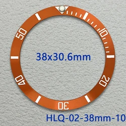 Elegant Beveled Aluminum Watch Bezel - 38mm x 30.6mm (10)
