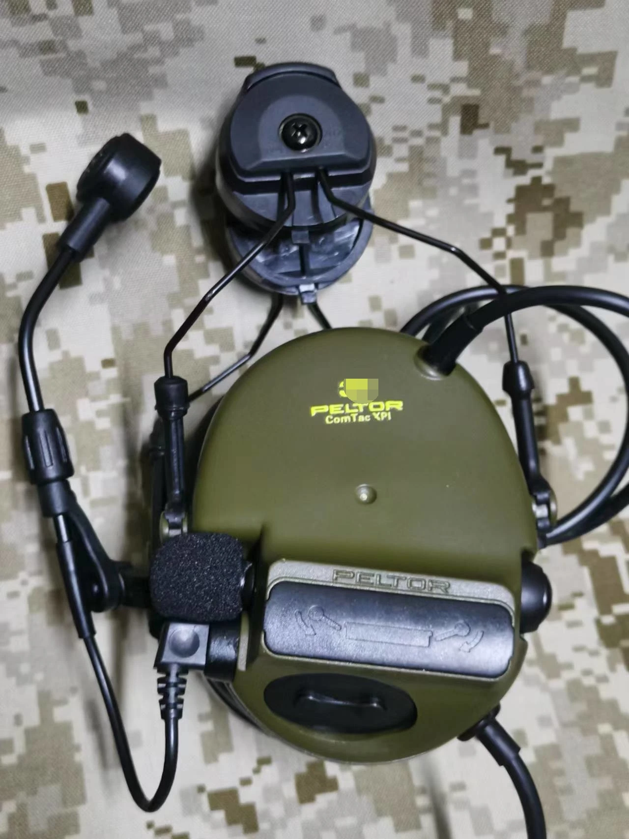 実物 3M PELTOR COMTAC XPI ヘッドセット