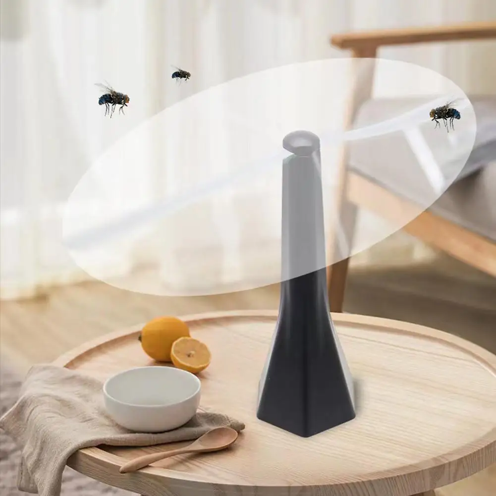 Automatic Fly Destroyer Battery Powered Household Pest Repellent Fan Multifunctional Fly Deterrent Fan for Home Kitchen Table