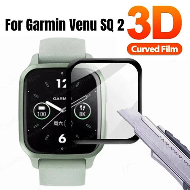 Garmin Venu Sq Watch Screen Protector  Garmin Venu Sq Glass Screen  Protector - 2pcs - Aliexpress