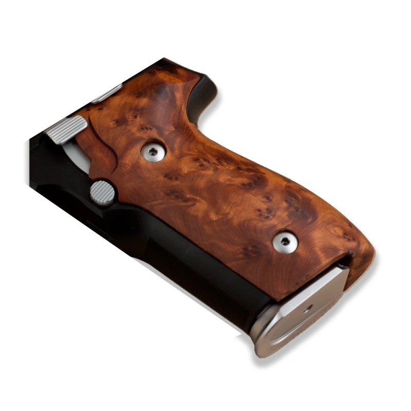 Ksd Marca Sig Sauer P228 / P229 Impugnature Thuya Esotiche Compatibili
