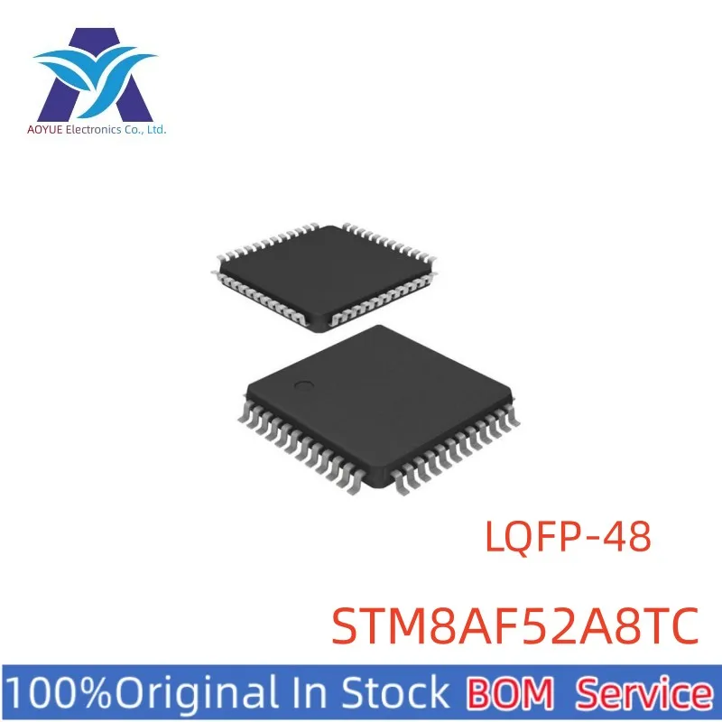 

New Original Stock IC STM8AF52A8TC STM8AF52A8TCX STM8AF52A8TCY STM8AF52A8T 8-bit Microcontroller Series One Stop BOM Service