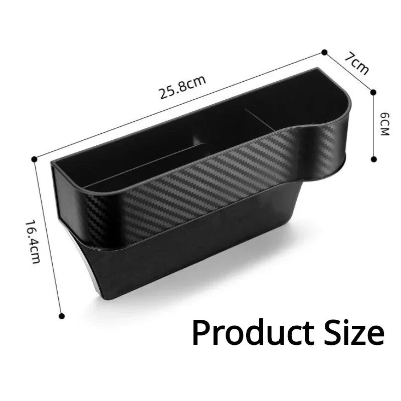 Car Storage Box Organizer 1/2 PCS Universal Car Seat Organizer Card Phone Holder Pocket Seat Gap Slit Pocket Catcher