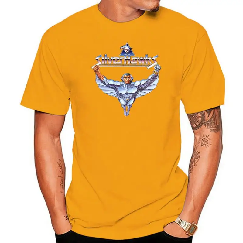 New Silverhawks Classic Cartoon New Unisex Usa Taglia S A 3Xl T-Shirt En1 Street Wear Fashion Tee Shirt