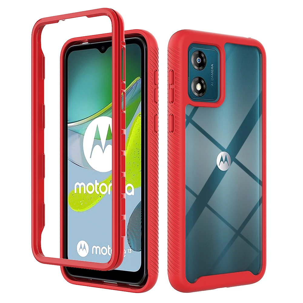 Shockproof Clear Rugged Defender Phone Case Cover