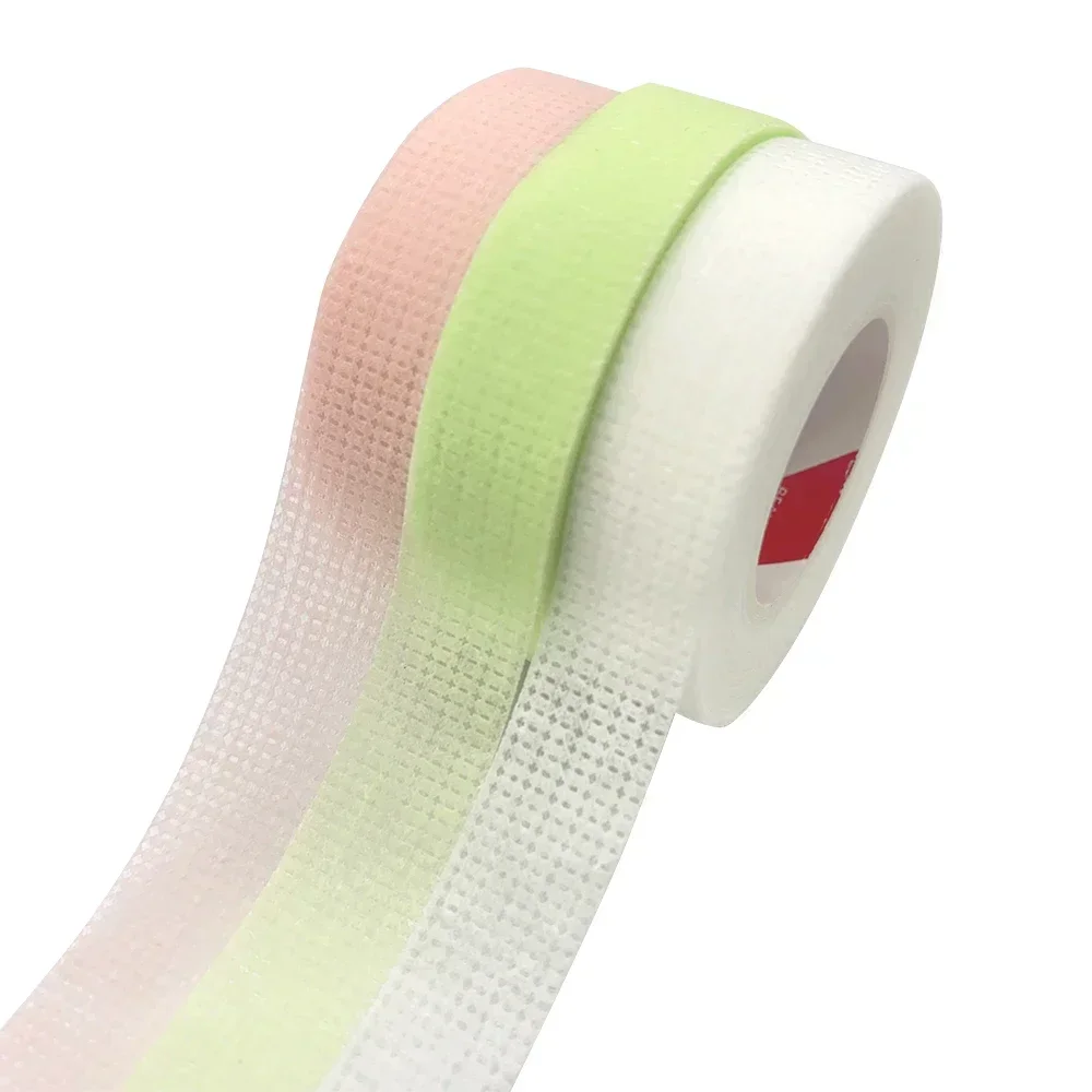 20Rolls Eyelash Tape 9M Breathable Eyelash Extension Paper Tape Wholesale Non-woven Cloth Adhesive Patches Under Eye Pad