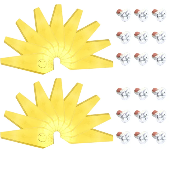 18pcs gold