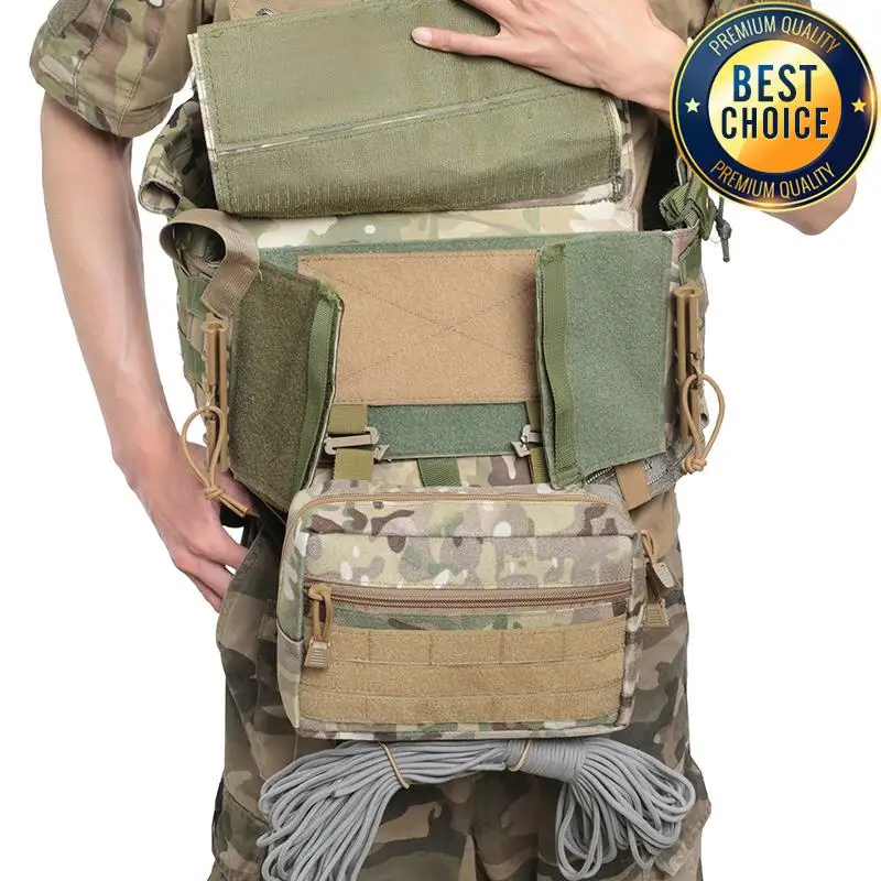 個人装備 Chest Rig Pouch for Vest Carrier Tactical Vest Army Chest Rig Carrier Armor X Harness Rifle