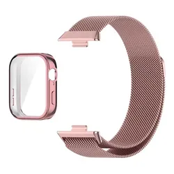 Milanese Magnetic Loop Metal Strap with TPU Case and Screen Protector for Huawei Watch Fit 3 (3)