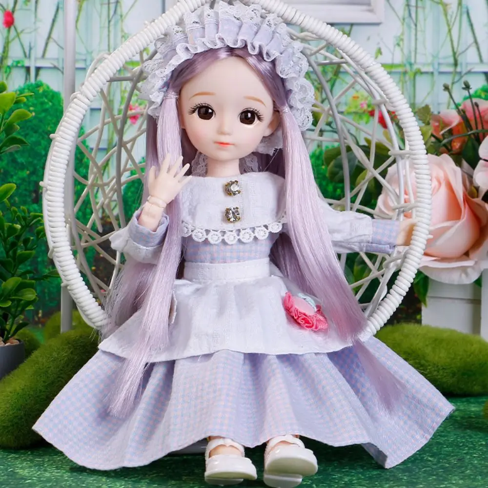 Mit Kleidung bjd Puppe Dressing Puppe 1/6 bjd 3d Augen abnehmbare Gelenke Puppe abnehmbare Gelenke 30cm Kinderspiel zeug – Detail 9