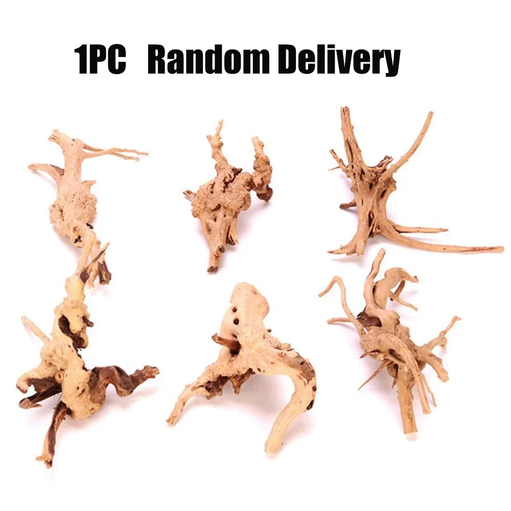 Legno Per Acquario - Decorazione Naturale Affondabile, Radice Di Albero Finto, Per Pesci E Piante - Foto 11