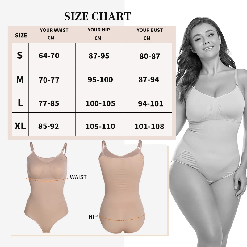 Koronkowe stringi Body Shapewear kobiety bez szwu modelowanie całego ciała  odchudzanie talii kontrola brzucha bielizna płaski brzuch Nude gorset -  AliExpress