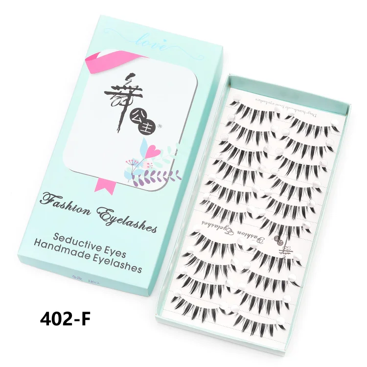 Neue Manga-Wimpern Natürliche Wimpern Weiche Falsche Wimpern Anime-Wimpern für Tägliches Dating-Make-up Dichte Kunstwimpern Manga-Wimpern – Detail 8