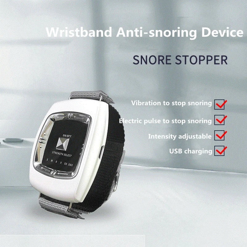 1pcs/Box Smart Ant Snore Wrist Watch Anti Snoring Device Help Sleeping