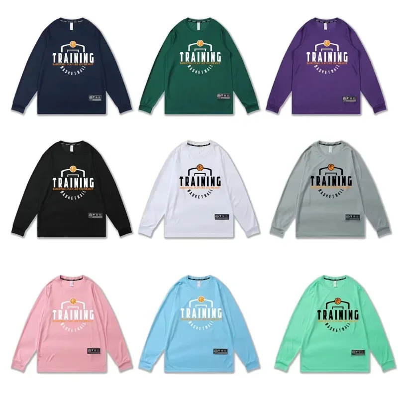 Men Women Basketball Jerseys Breathable Quick Dry Fitness Shooting Training Exercise Clothes Gym Sports