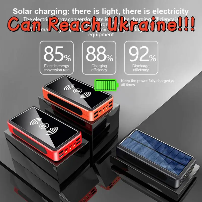 

Внешний аккумулятор с 4 USB-портами, Ач