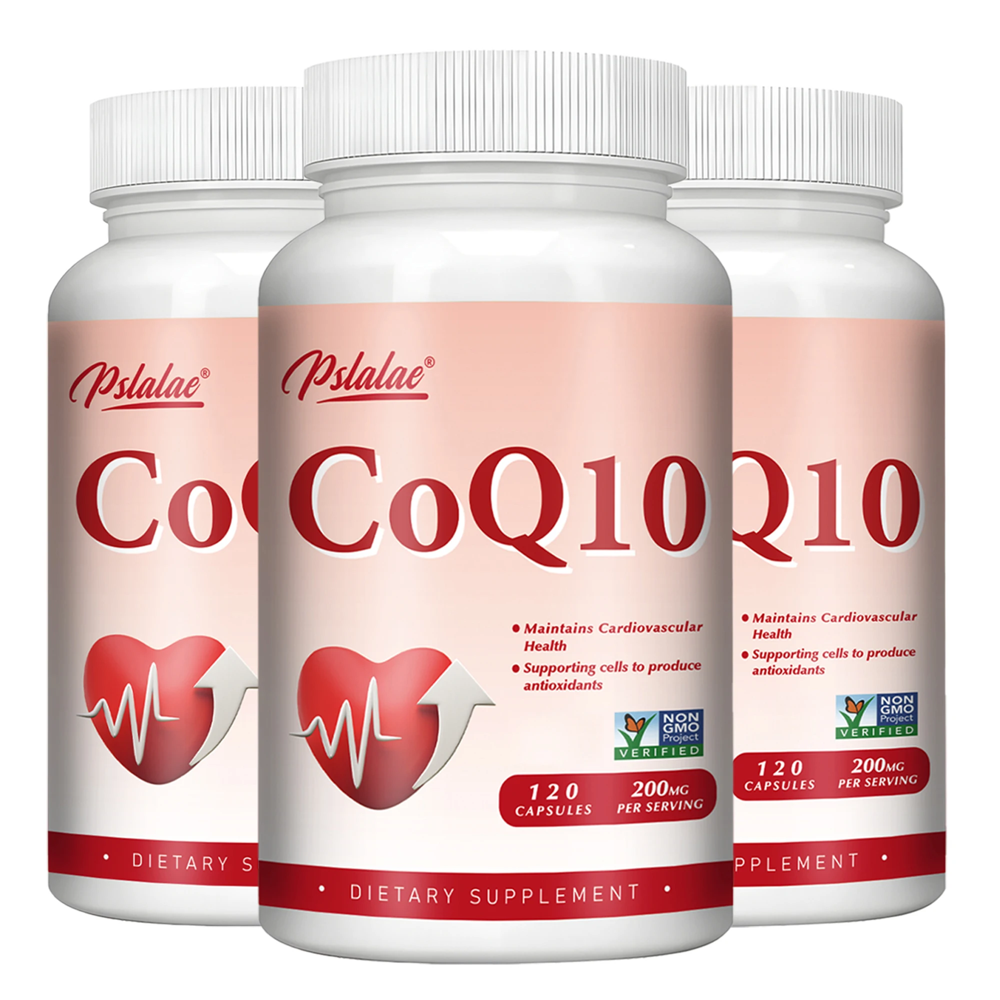 CoQ10 200mg-Balance Blood Pressure and Promote Blood Circulation, Supports Heart & Cardiovascular Health