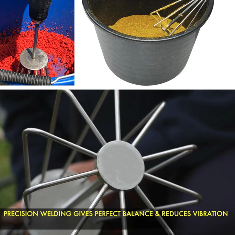 1Pc Groundbait Mixer Carp Tackles Lure Baits Crusher Whisk