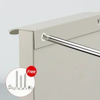 ที่จับที่ซ่อนอยู่ Punch Free Handle สําหรับตู้และลิ้นชักตู้ตู้เสื้อผ้าลิ้นชักดึงตู้ดึงฮาร์ดแวร์เฟอร์นิเจอร์ 5