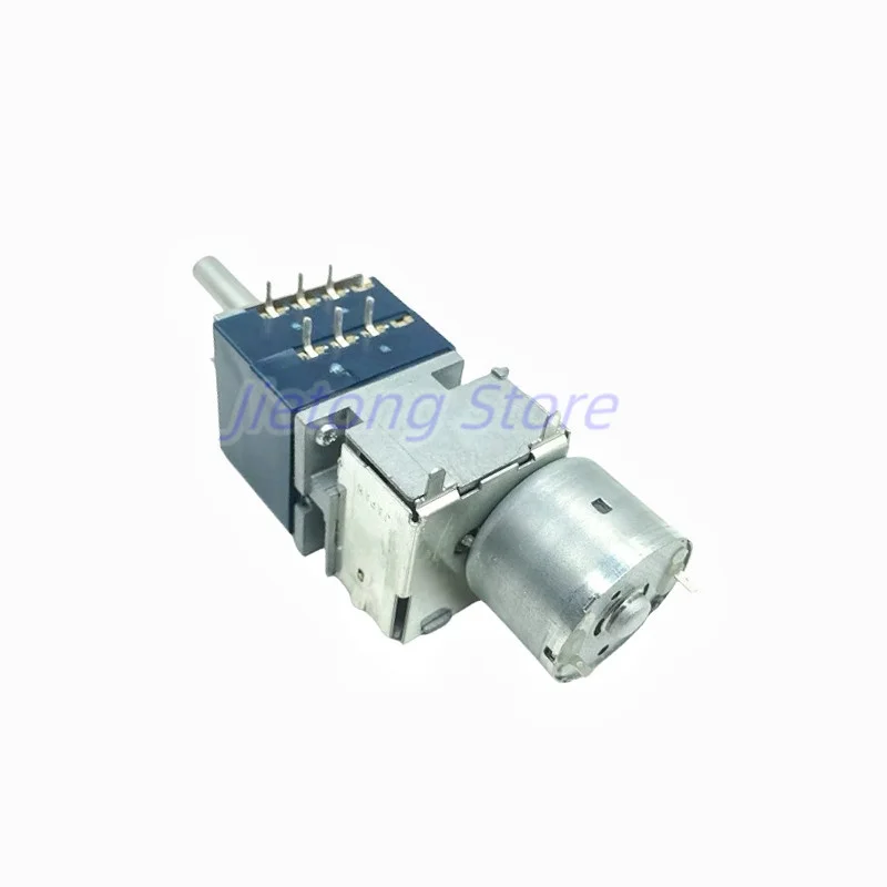 1pc ALPS RK271 Series 5KA/10KA/20KA/50KA/100KA Rotary Potentiometer with Motor Volume HiFi Stereo Audio Amplifier Dual-unit 6Pin multiturn potentiometer rotary potentiometer potentiometer kit trimmer potentiometer adjustable resistor potentiometer knobs electronic components