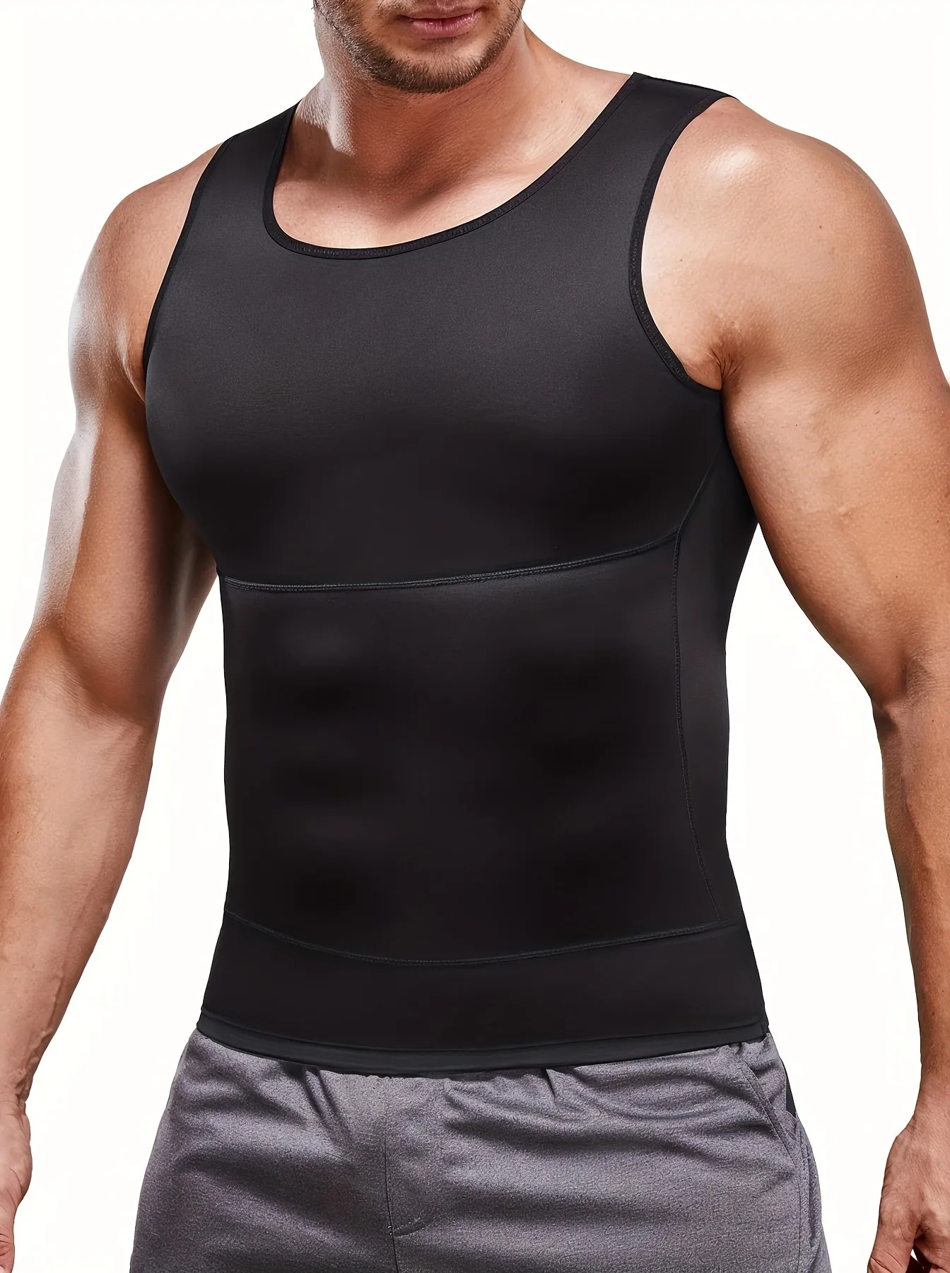 Sujetador De Ginecomastia Para Hombre, Chaleco Moldeador De Pecho Para