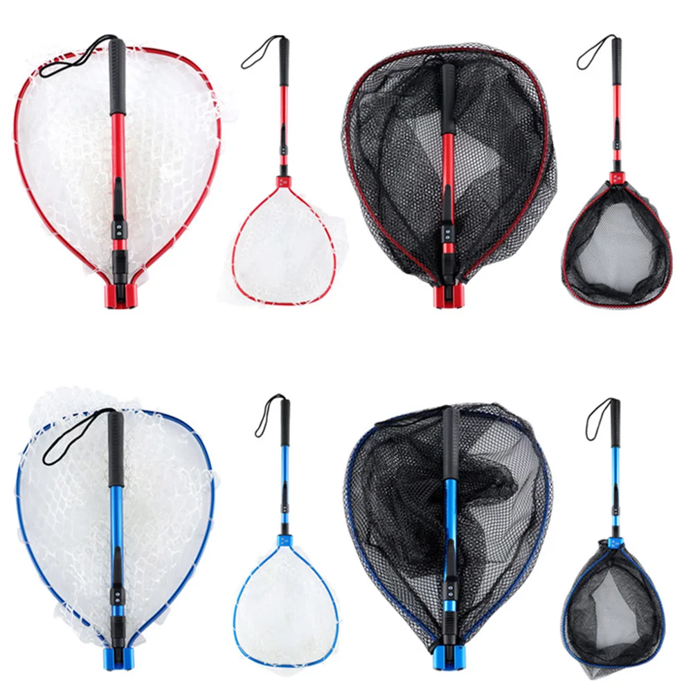 Rete Per Acquario Pawfly - Maglia Fine 25cm Con Manico Plastica, Verde, Per Pesci E Pulizia